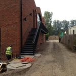 Steel Fabrication Stairwell Chippenham 2