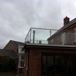 Glass and Steel Balcony